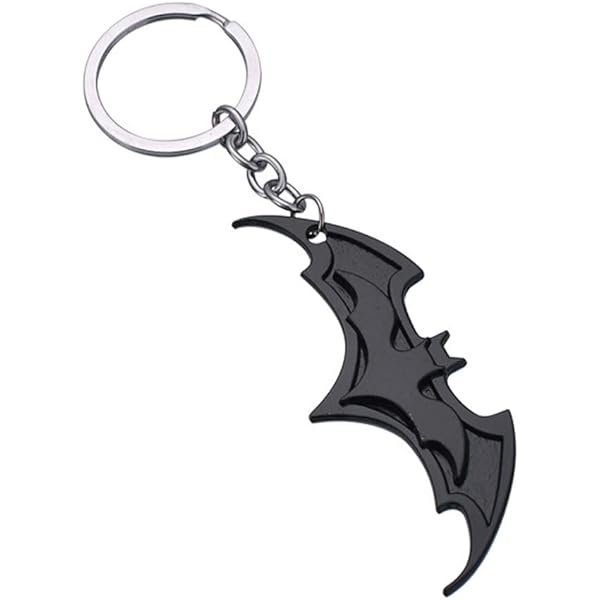 Amazon.com: OK-STORE Bat Symbol Key Chain Zinc Alloy Keychain Bat
